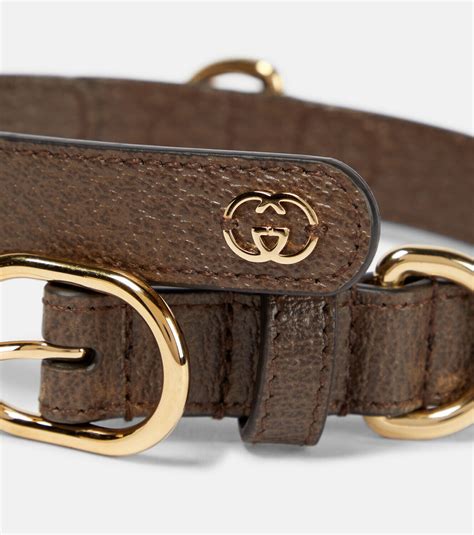 collar gucci oro|gucci collar for dog.